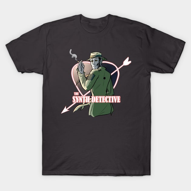 The Synth Detective T-Shirt by cassafra5